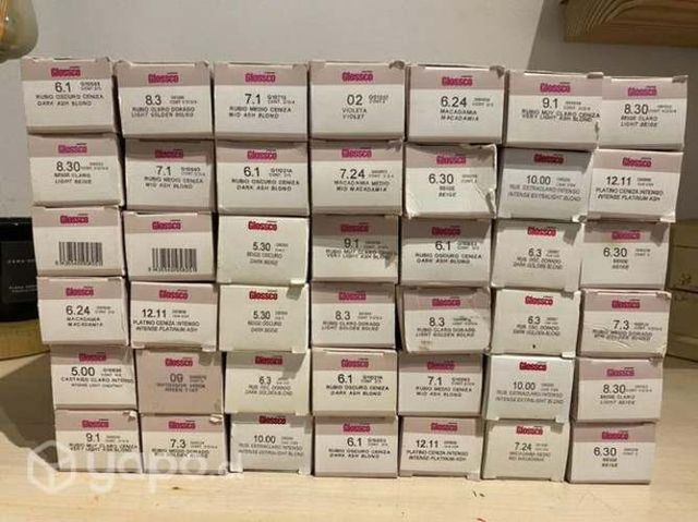 Tinturas profesionales glossco originales