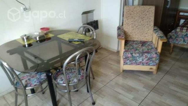 Arriendo departamento amobaldo 1 ambiente