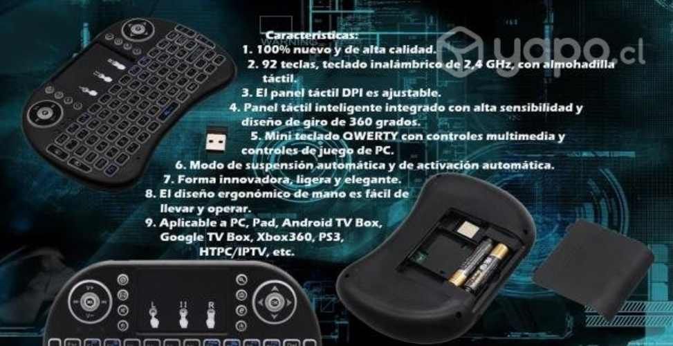 Teclado Mini Inalámbrico