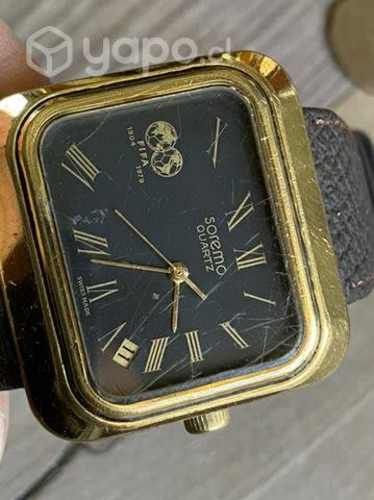 Antiguo reloj suizo funcionando Logo FIFA 1979