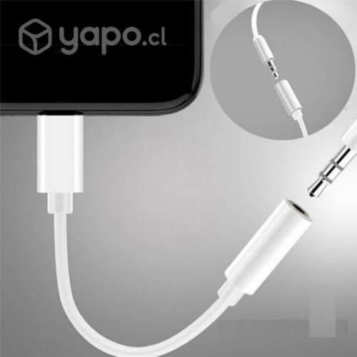 Adaptador IPhone lightning a Audifono 3.5 mm