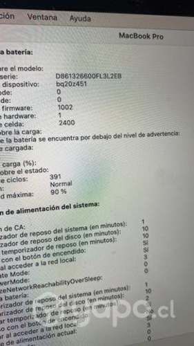 MacBook Pro Touch Bar m1