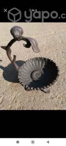 Mini bebedero de fierro