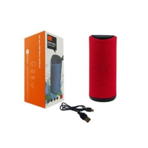 Parlante Altavoz Bluetooth Rojo Con USB