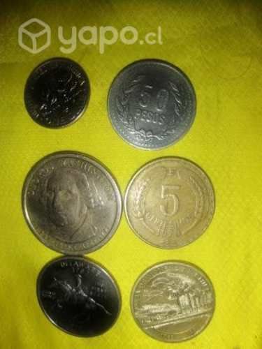 Monedas variadas