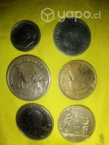 Monedas variadas