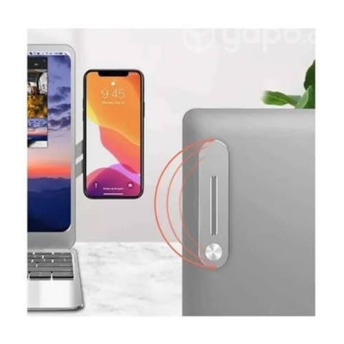 Soporte lateral Magnetico de celular para notebook