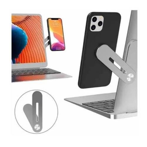 Soporte lateral Magnetico de celular para notebook