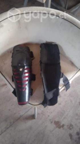 Rodilleras para motociclista