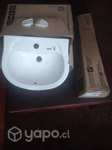 Lavamanos con pedestal nuevo