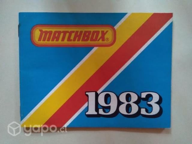 Catalogo " matchbox " año 1983