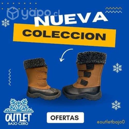 Botas para niños térmicas e impermeable