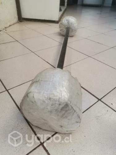 Barra de 15 kg para sentadillas