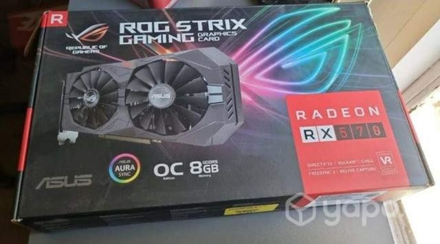 ASUS RX 570 8GB Tarjeta de video