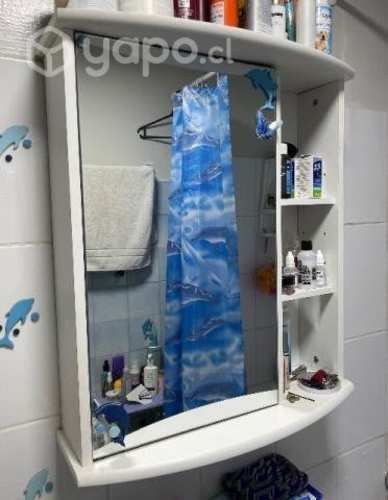 Botiquín con espejo para baño