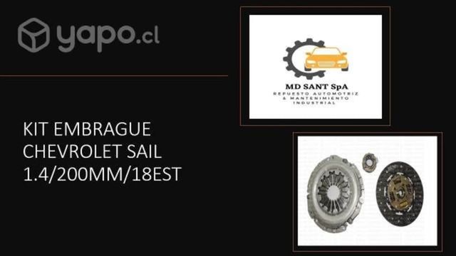 Kit embrague Chevrolet Sail 1.4