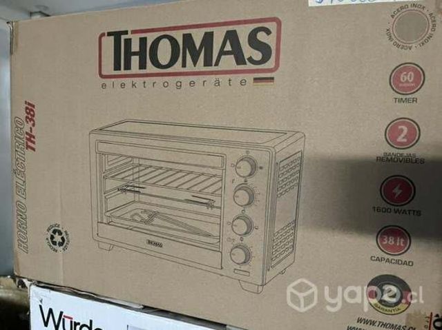 Horno eléctrico thomas 38lt nuevo en caja grill
