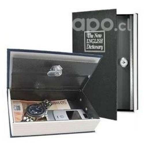 Caja Fuerte Grande Metalica En Forma De Libro