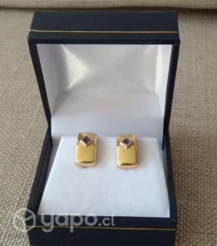 Aros de oro amarillo italiano 18 Kilates