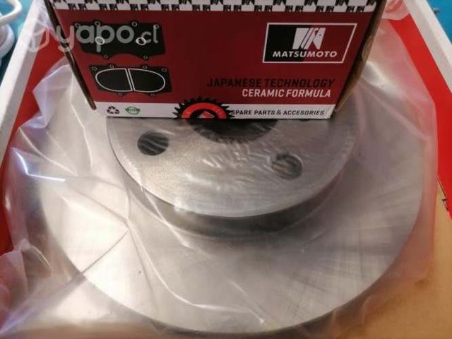 Kit Toyota tercel discos + pastillas de ceramica
