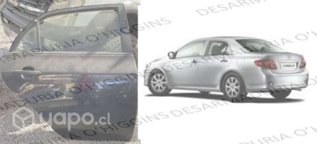 Puerta Trasera Izquierda Toyota Corola 2006