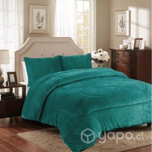 Cobertor Cama 2 Plaza Chiporro Invierno Frazada