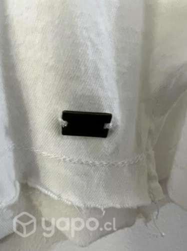 Polera Marca Umbrale Talla Xs Blanco