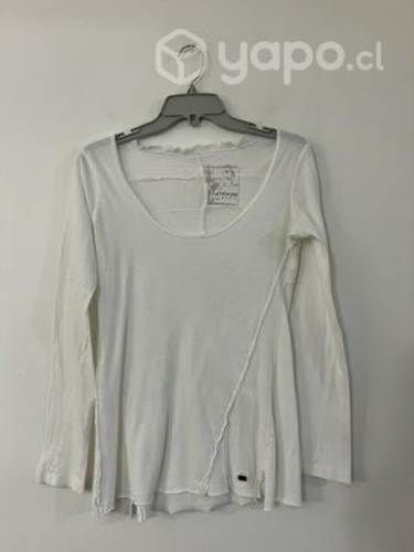 Polera Marca Umbrale Talla Xs Blanco