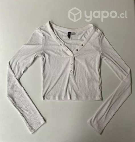 Polera manga larga H&M, nueva