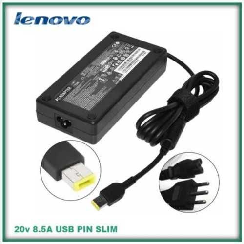 Cargador de notebook 20V 8.5A LENOVO recatngular