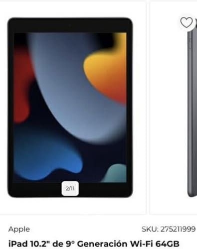IPad 10.2 (9 generación) 64GB