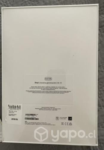 IPad 10.2 (9 generación) 64GB
