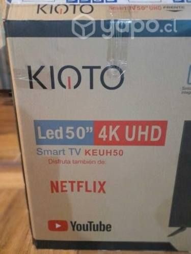 Smart Tv Kioto de 50 pulgadas, con mínimo detalle