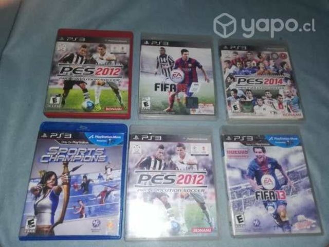 Ps3 fútbol fifa pes