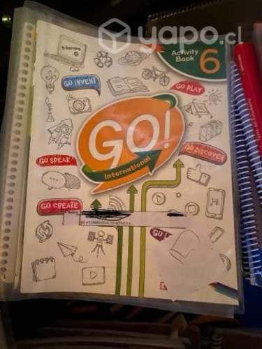 Libro ingles go international 6º basico