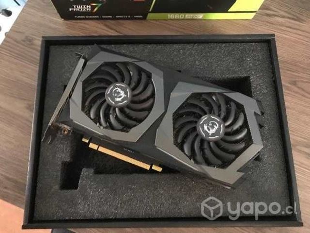 Gtx 1660 súper msi gaming x 6gb