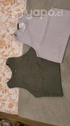 TOP LILA NUEVO TALLA M/L Zara