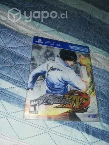 Kof 14 ps4 en caja metálica king of fighters XIV