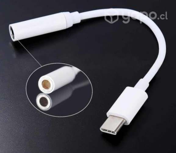 Adaptador De Audio Usb-Tipo C A Jack Audio 3.5mm