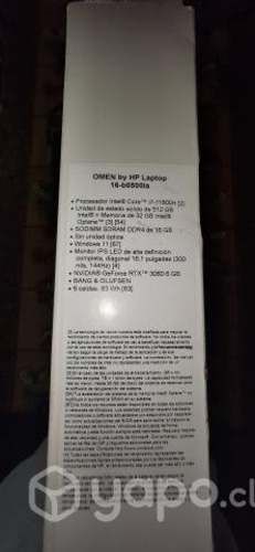 Notebook Omen Gaming by HP 16-b0500la