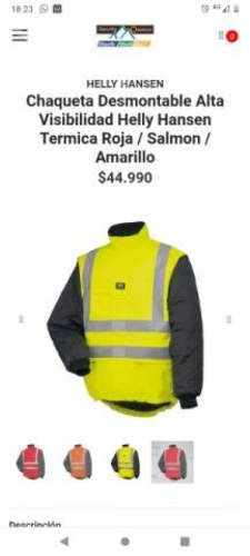 Ropa alta visibilidad