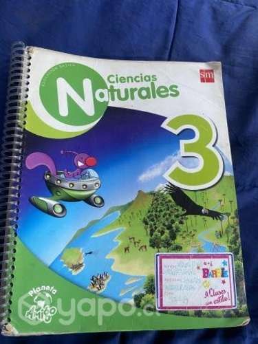Libro Ciencias Naturales 3° básico SM