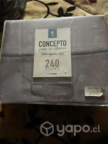 Sábanas king