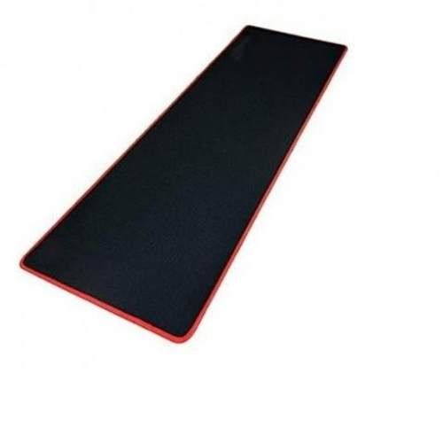 Mouse Pad Gamer Negro Borde Rojo 70 X 30cm Weibo