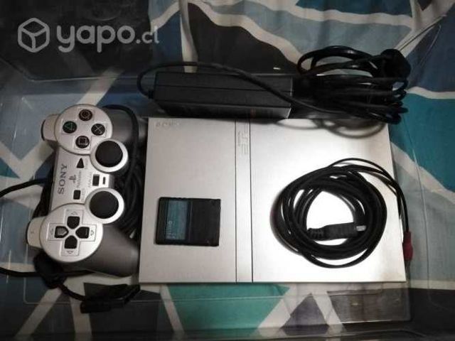 Playstation 2 con juegos y 1 joystick