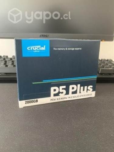 Ssd nvme 2 tb crucial p5 plus