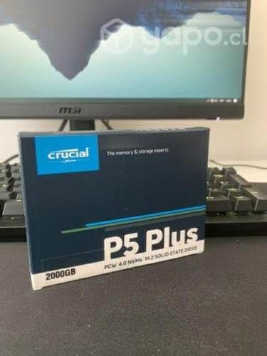 Ssd nvme 2 tb crucial p5 plus