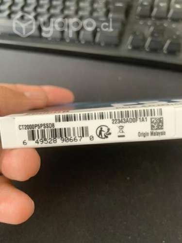 Ssd nvme 2 tb crucial p5 plus