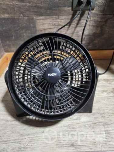 Ventilador De Mesa Nex Mini Box Negro 8''