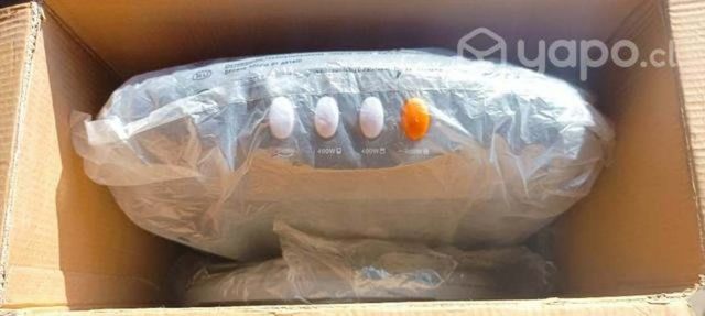 Estufa de halógeno de 1200w en caja